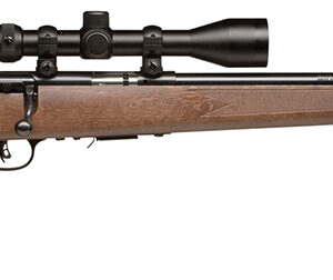 Savage Arms 96222 93R17 GVXP Full Size 17 HMR 5+1 21" Matte Blued Carbon Steel Barrel, Matte Blued Steel Receiver, Satin Hardwood Wood Stock, Factory Mounted & Boresighted 3-9x40mm Scope, Right Hand