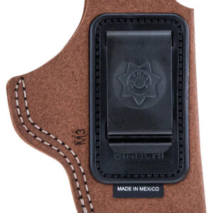 Bianchi 10380 6C  IWB Tan Leather Belt Clip Fits 2" Barrels/Ruger/Colt Charter Arms Right Hand