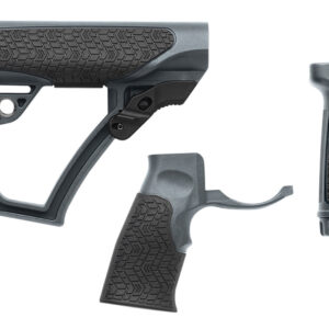 Daniel Defense 2810206145012 OEM  Collapsible Daniel Defense Tornado Polymer, Front & Pistol Grip, for AR-Platform with Mil-Spec Receiver Extension (Tube Not Included)