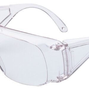 Howard Leight R01701 HL100 OTG Adult Clear Lens Polycarbonate Clear Frame