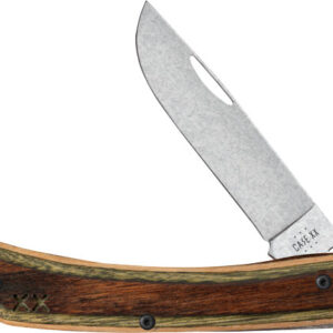 CASE KNIVES CROSSROADS SERIES - BROWN/GREEN LAM SOD BUSTER JR