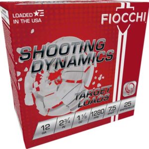 FIOCCHI 12GA 2.75" 1-1/8OZ - #7.5 1280FPS 250RD CASE LOT