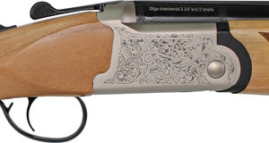 IVER JOHNSON 600 O/U 28GA - 28"VR MATTE BLONDE WOOD