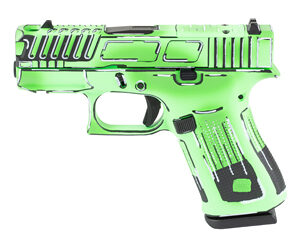 GLOCK 43X COMP 9MM 10RD ANIME GREEN