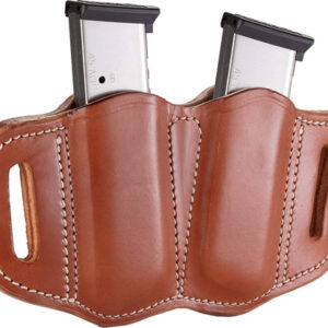 1791 M2.1 DOUBLE MAG CARRIER - FOR SINGLE STACK MAGS BROWN