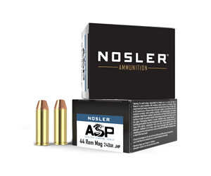 NOSLER ASP 44 MAG 240GR JHP 20/200