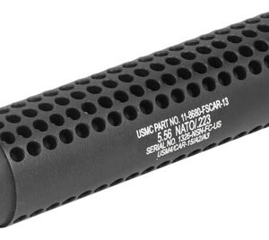 GUNTEC AR15 FAKE SUPPRESSOR - SOCOM STYLE 1/2X28 TPI BLACK