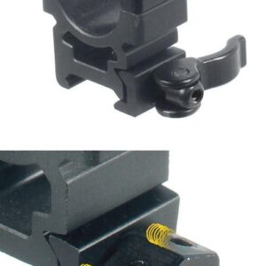 Leapers UTG 2-Piece Max Strength LE Grade Picatinny Rings - 22mm Width 1"  - Medium