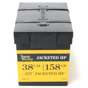 Speer Jacketed Handgun Bullets .38/.357 Mag .357" 158 gr UCHP 450/ct