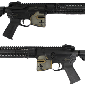 SPIKES TACT RARE BREED CRUSADER 11.5" 5.56 PISTL 10" M-LOK W SB3 BRACE & R2