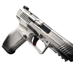 CENTURY CANIK METE SFT ONE SERIES DOODLE 9MM PSTL 4.46" WHITE/BLACK  1-18RD MAG