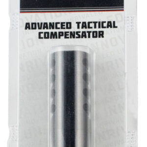 Seekins Precision 0011510035 ATC Muzzle Brake Black Melonite 416R Stainless Steel with 1/2"-28 tpi Threads for 223 Rem, 5.56x45mm NATO AR-15