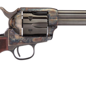 Taylors & Company 555152 1873 Cattleman 45 Colt (LC) 6rd 4.75" Blued Cylinder & Barrel Color Case Hardened Steel Frame Checkered Birdshead Walnut Grip