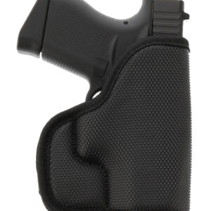 Galco SOU800B StukOn-U  Black Gripper Shell Compatible w/ Glock 43/Sig P365/Springfield  Hellcat Pocket Mount Ambidextrous