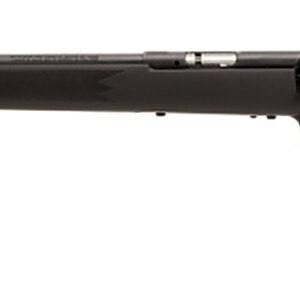 Savage Arms 28901 Mark I FVT Full Size 22 Long/22 Short/22 LR 1rd 21" Black Satin Heavy Barrel, Satin Black Carbon Steel Receiver, Black Fixed Synthetic Stock, Left Hand