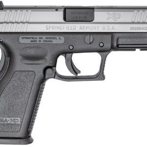 Springfield Armory XD9301 XD Service *CA Compliant 9mm Luger 10+1 4" Black Melonite Steel Barrel, Serrated Stainless Steel Slide, Black Polymer Frame w/Picatinny Rail