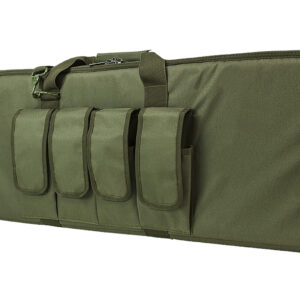 NcStar CVCP2960G36 2960 Carbine Case 36" OD Green Carbine w* Heavy Duty Locking Zipper