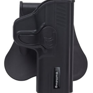 Bulldog RRTGX4 Rapid Release  OWB Black Polymer Paddle Fits Taurus GX4 Right Hand
