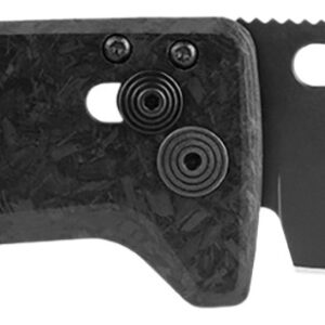 S.O.G SOG12630557 Ultra XR XHP 2.80" Folding Plain Black Satin TiCN Cryo CTS XHP Blade/ Black Carbon Fiber Handle Includes Pocket Clip