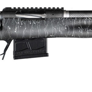 Christensen Arms CA10271H88281 BA Tactical Long Range 6.5 Creedmoor 4+1 16" Carbon Fiber Barrel, Black Nitride Finish, Black with Gray Webbing Stock