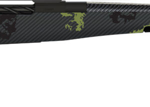 Fierce Firearms TROG300PRC22BF CT Rogue  300 PRC 3+1 22" Carbon Fiber Barrel, Black Cerakote Titanium Rec, Forest Camo Rogue Stock