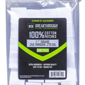 Breakthrough Clean BTCPS112600 Square Patches 243/270 Cal 600 pieces