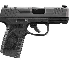 FN 66101414 Reflex MRD Micro-Compact Frame 9mm Luger 10+1, 3.30" Black Target Crown Steel Barrel, Black PVD Optic Ready/Serrated Steel Slide & Polymer Frame w/Picatinny Rail, Ambidextrous