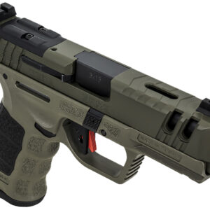 SAR USA SAR9CG3OD SAR9 C Gen3 Compact Frame 9mm Luger 15+1 4" Black Steel Barrel, OD Green Cerakote Steel Slide, OD Green Polymer Frame w/Picatinny Rail, Black Interchangeable Backstrap Grip