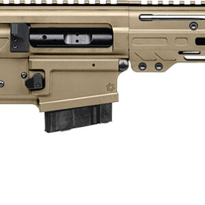 CMMG 64A190CCT Dissent BR4 *CA Compliant 6.5 Grendel 10+1 16.10" Black Nitride Threaded Barrel, Coyote Tan Cerakote Picatinny Rail Aluminum Receiver, Magpul SGA Black Synthetic Stock