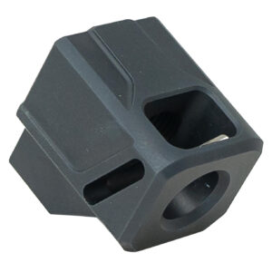 Faxon Firearms FFPACOMPDSMP01 EXOS-514 Compensator for M&P Black Aluminum 1/2"x28 Threads 1.10" OAL 9mm