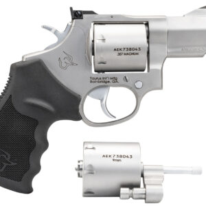 Taurus 2-692029 692  Medium Frame 357 Mag/38 Special +P/9mm 7 Shot 2.50" Matte Stainless Cylinder/Frame/Barrel Transfer Bar Safety