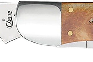 Case 03574 Hunter  4.10" Folding Plain Mirror Polished Tru-Sharp SS Blade, 6.5 BoneStag Handle