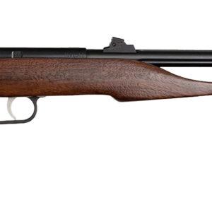 Crickett 41001 Hunter Adult 22 Mag 1rd 9" Threaded Blued Steel Single Shot Barrel, Walnut Stock