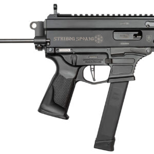 Grand Power 810091152867 Stribog SP9A3G 9mm Luger 8" Black PDW Tailhook Brace