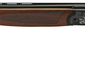 Iver Johnson Arms IJ600410LW28B IJ600 Lightweight 410 Gauge Break Open 3" 2rd 28" Black Over/Under Vent Rib Barrel, Engraved Aluminum Receiver, Fixed Walnut Wood Stock, Includes 5 Chokes