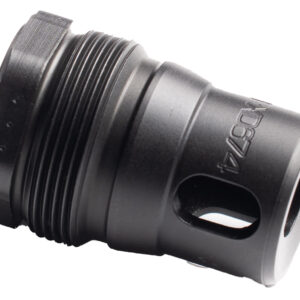 Dead Air RXD674 XRF Xeno Rimfire Muzzle Brake Black Nitride 17-4PH Stainless Steel 1/2"x28 Threads 1.16" OAL 0.81" Diameter