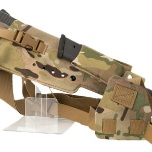 Cole-tac VWX107 Varmint Wrangler XL Pistol Holder Chest Multi-Cam Right Hand