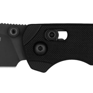 Kershaw 6106BLK Bel Air  3.05" Folding Clip Point Plain Black PVD CPM MagnaCut Steel Blade, Black Textured G10 Handle