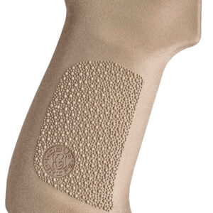Hogue 74033   Pistol Grip w/o Finger Grooves FDE Overmolded Rubber Fits AK-47/AK-74