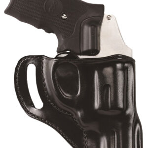 Galco HT118B Hornet  OWB Black Leather Belt Slide Fits Ruger SP101 Fits Colt Cobra Right Hand
