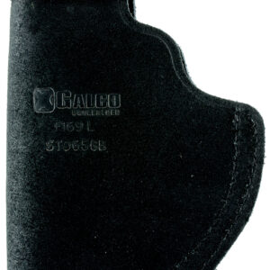 Galco STO656B Stow-N-Go  IWB Black Leather Belt Clip Fits Ruger LC Right Hand
