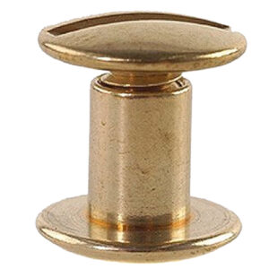 Uncle Mike's 25090 Chicago Screw  Brass 24 Per Pack