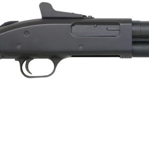 Mossberg 51689 590A1 Class III 12 Gauge 3" 5+1 14" Parkerized Cylinder Bore Barrel Black Rec Black Fixed with Storage Compartment Stock Holds 4 Extra Rounds Right Hand (NFA)