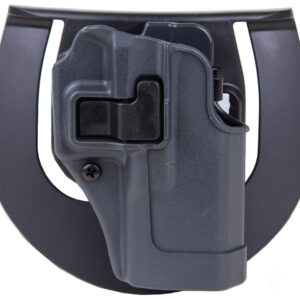 Blackhawk 413502BKR Serpa CQC Sportster OWB Gun Metal Gray Polymer Paddle Compatible w/Glock 19/23/32/36/45  Right Hand