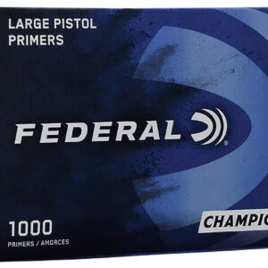 Federal 150 Champion Large Pistol Multi Caliber Handgun 1000 Per Box/5 Case
