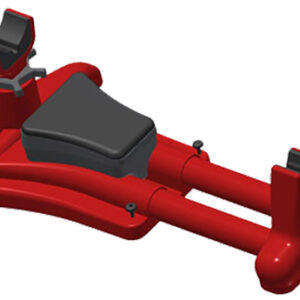 MTM Case-Gard KSR-30 K-Zone Shooting Rest Rifle/Handgun Red Plastic