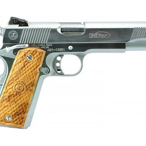 TriStar Arms 85635 American Classic Trophy 1911 .45 ACP 5" 8+1 Chrome/Wood