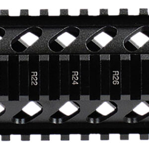 Aim Sports MT060 AR Handguard  7" Carbine & Free-Floating Style Made of Aluminum with Black Anodized Finish & Quad Rail