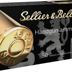 S&B 45 LC 250GR LEAD-FP - 50RD 12BX/CS