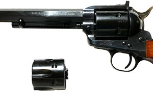 CIMARRON SA BAD BOY 10MM AUTO - 8" W/EXTRA .38/40 CYLINDER